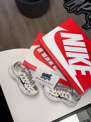 Nike P-6000 Off White | Olive Green GS 2026