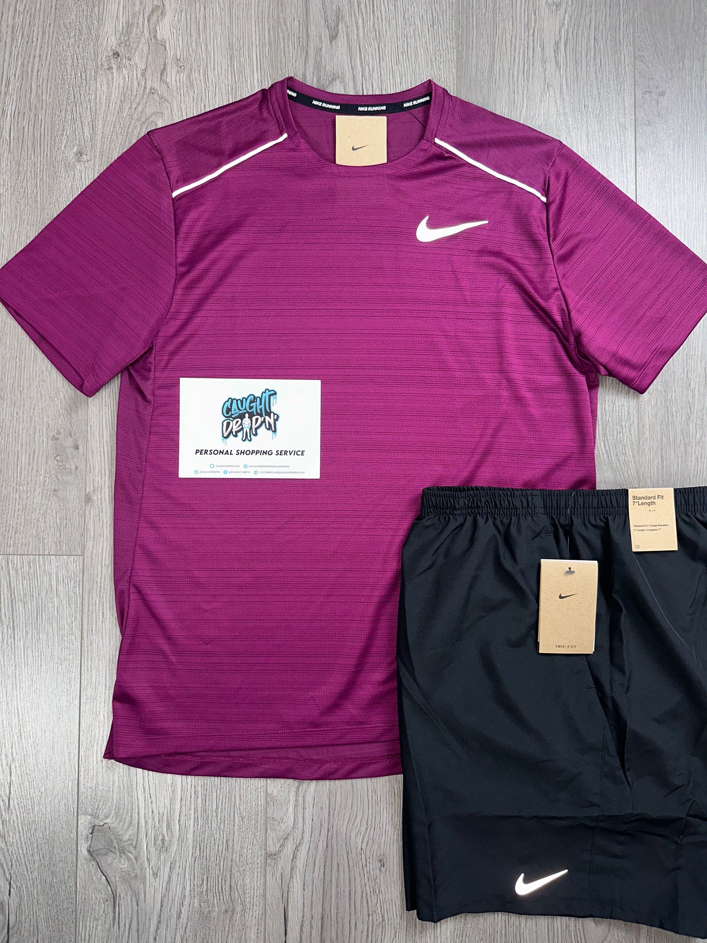 OG Beetroot Nike Miler Set