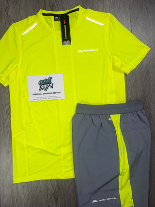 Monterrain 2.0 Running Set Neon | Grey