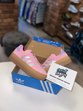 Women’s Adidas Gazelle Bold Light Pink | Metallic Silver