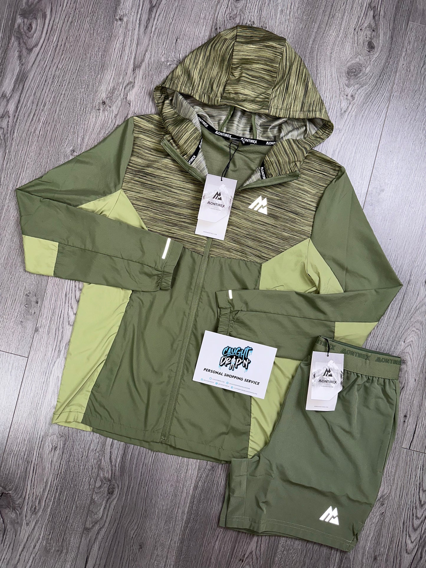 Montirex Trail Windrunner Set Khaki Green