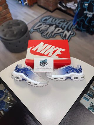 Nike Air Max Plus TN White | Royal Blue Fade