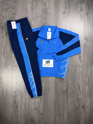 Nike TN Crystal Blue, Midnight Navy Tracksuit (Oversized Fit. Recommend Sizing Down)