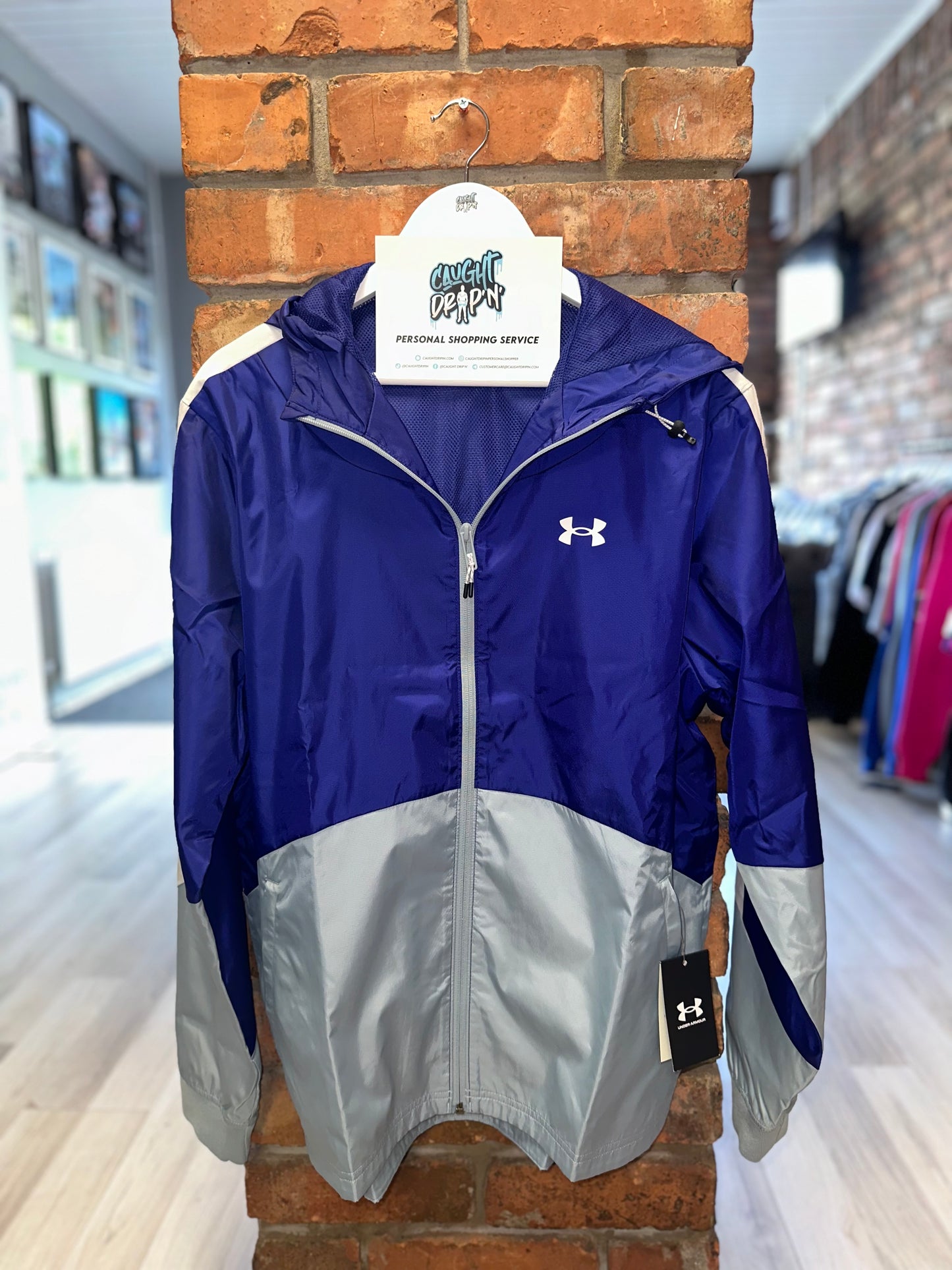 Under Armour Windrunner Jacket Purple | Silver