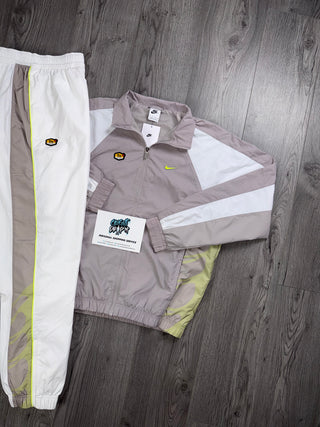 Nike TN Beige, White, Volt Tracksuit (Oversized Fit. Recommend Sizing Down)