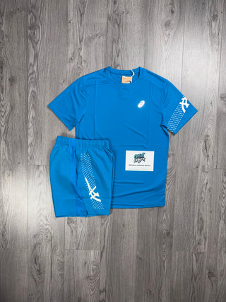 ASICS Blue Storm Tee | Shorts Set
