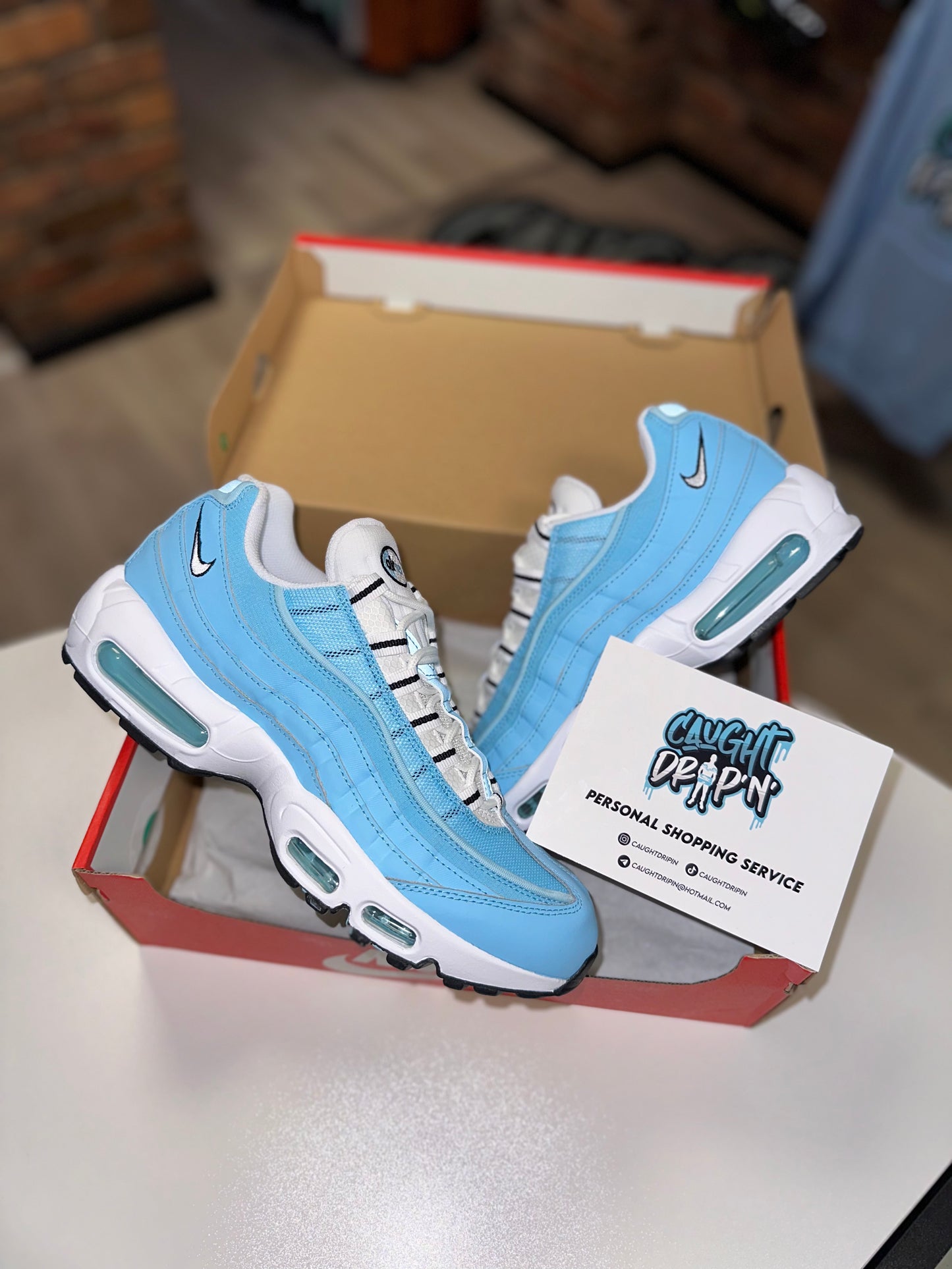Nike Air Max 95’s Blue Chill