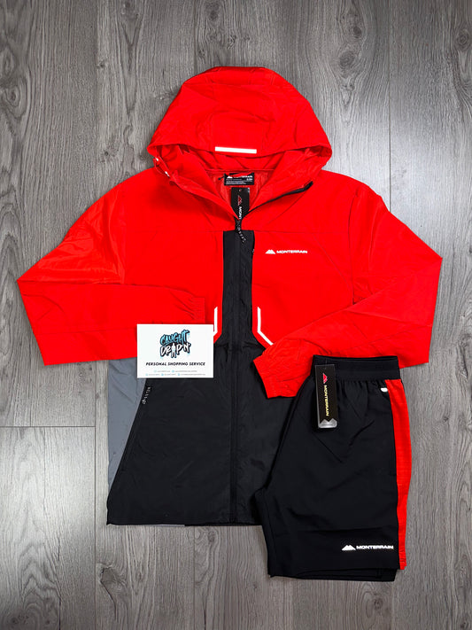 Monterrain Windrunner Jacket Red
