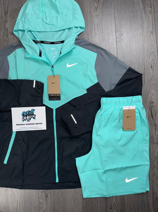 Nike Windrunner Hyper Turquoise | Anthracite Set