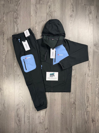 Berghaus Full Zip Black, Baby Blue Tracksuit