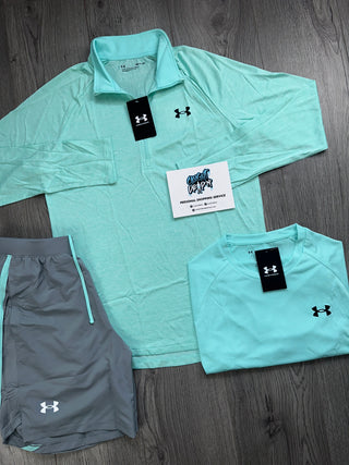 Under Armour 3 Piece Set Turquoise