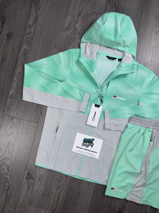 Berghaus Windrunner Electric Mint | Light Grey Set