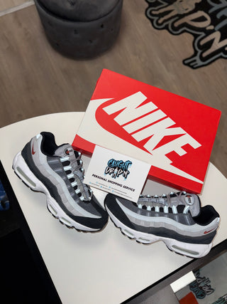 Nike Air Max 95’s Wolf Grey, Rugged Orange 2023