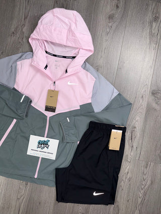 Nike Windrunner Pink Foam | Black Set