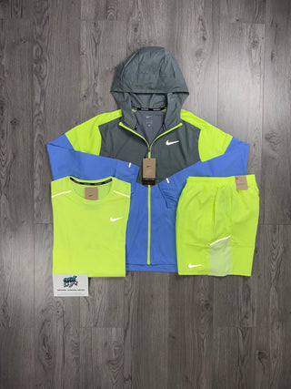 Nike 3 Piece Windrunner Baby Blue | Neon Green | Cool Grey Set