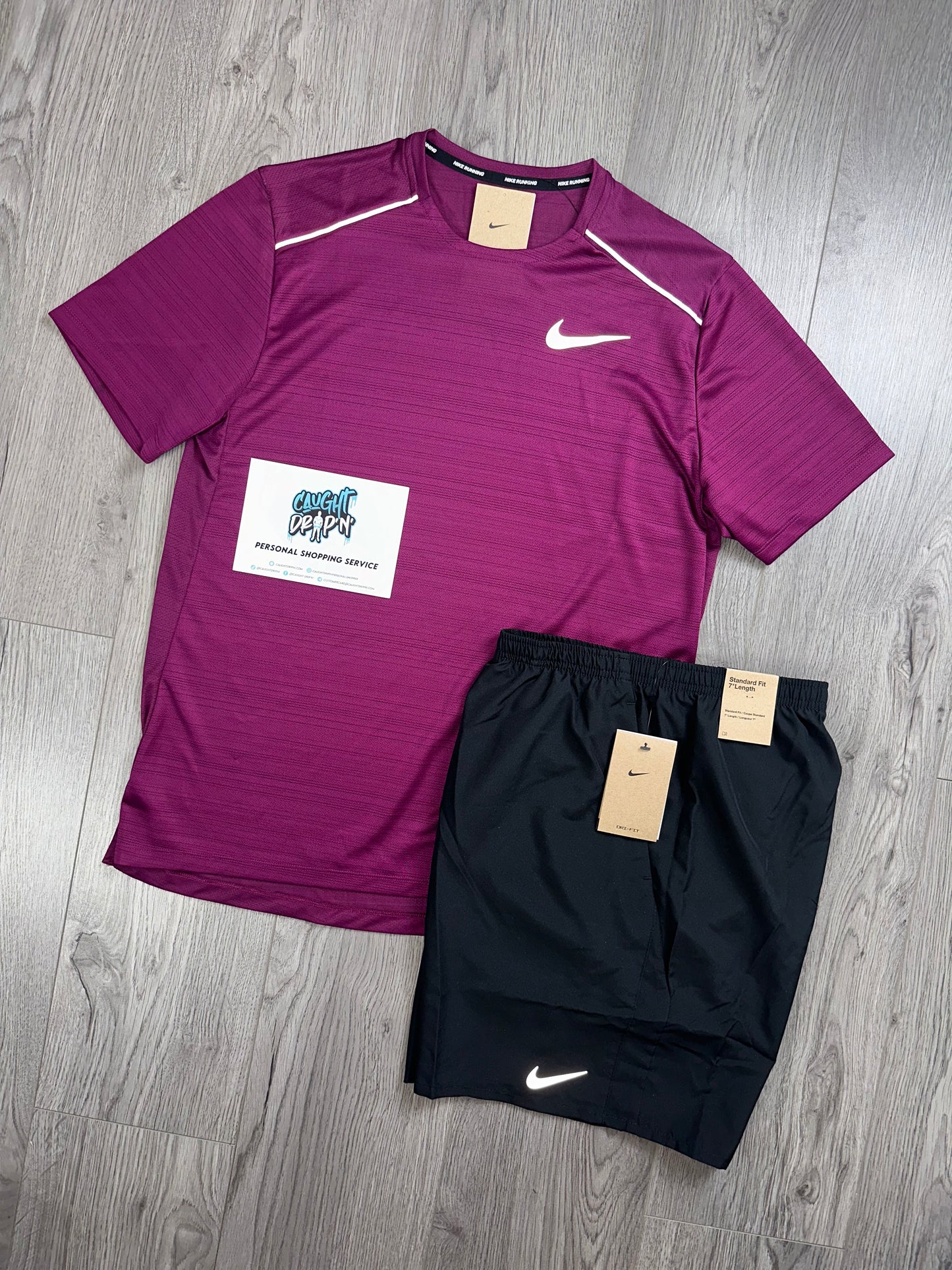 OG Beetroot Nike Miler Set