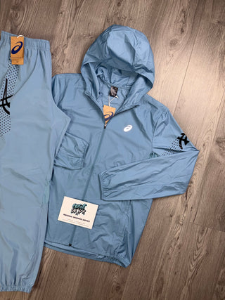 ASICS Old Season Icon Windrunner Thunder Blue Tracksuit