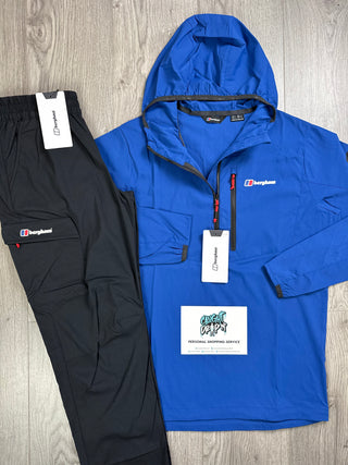 Berghaus Theran Half Zip Tracksuit Blue | Black