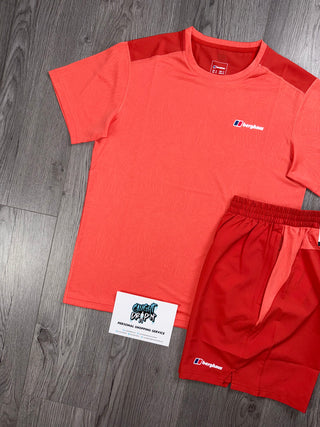 Berghaus 3.0 Running Apricot Red Set