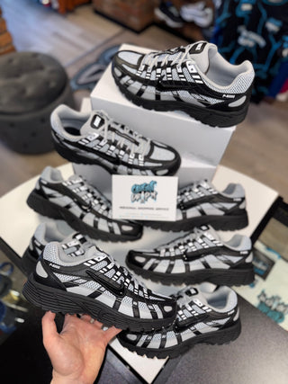 Nike P-6000 Black, Shadow Grey (Please Note. Custom Made. 4 Week Wait For Manufacture & Arrival)