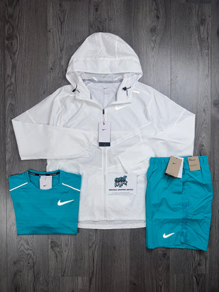 Nike 3 Piece White Windrunner | OG Dusty Cactus Miler Set