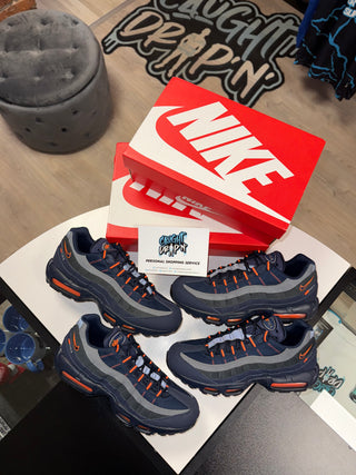 Nike Air Max 95’s Logo Pack Obsidian | Bright Orange 2025 Big Bubble