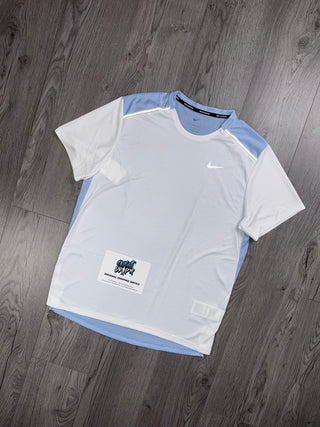 Nike OG White, Aluminium Blue Miler Tee