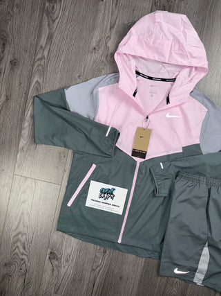 Nike Windrunner Pink Foam | Cool Grey Set