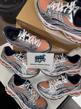 ASICS Gel Kayano 14 Orange Peach | Silver