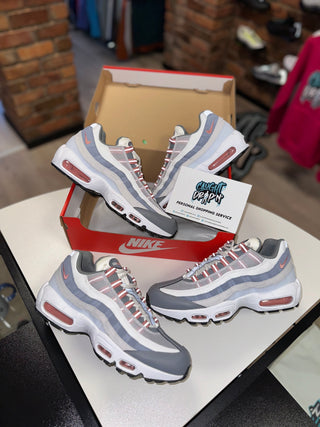 Nike Air Max 95’s Vast Grey | Red Stardust