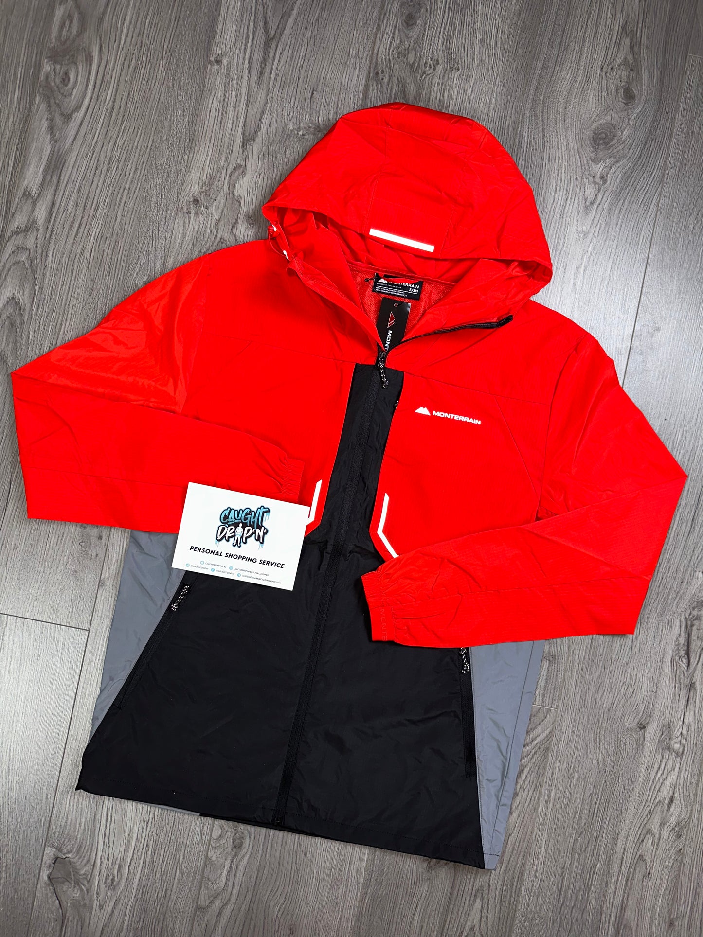 Monterrain Windrunner Jacket Red