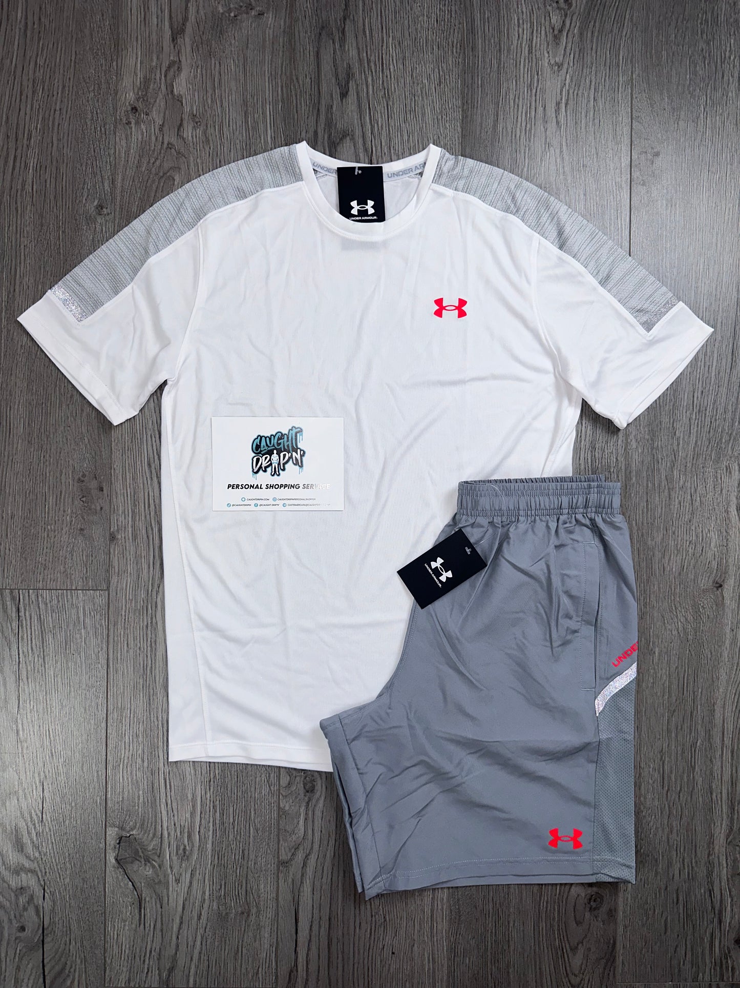 Under Armour Tech Set Grey | White