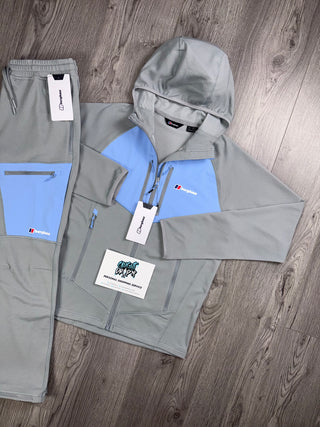 Berghaus New Season Full Zip Light Grey, Baby Blue Tracksuit