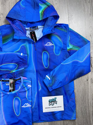 Monterrain Windrunner Jacket, Tee Blue Liquidize