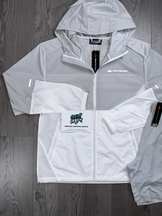 Monterrain Ascent Windrunner Set Grey | White