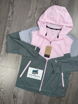 Nike Windrunner Jacket Pink Foam | Cool Grey