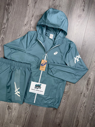 ASICS Icon Windrunner Teal Set