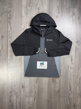 Monterrain Chase Windrunner Jacket Smoke Grey | Black