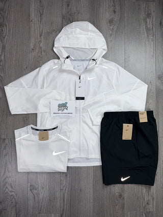 Nike 3 Piece White Windrunner | OG White Miler Set