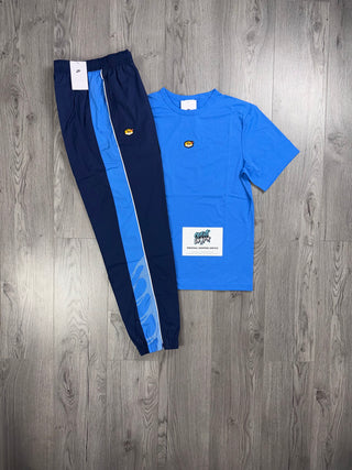 Nike TN Crystal Blue, Midnight Navy Tee | Bottoms Set (Oversized Fit. Recommend Sizing Down)