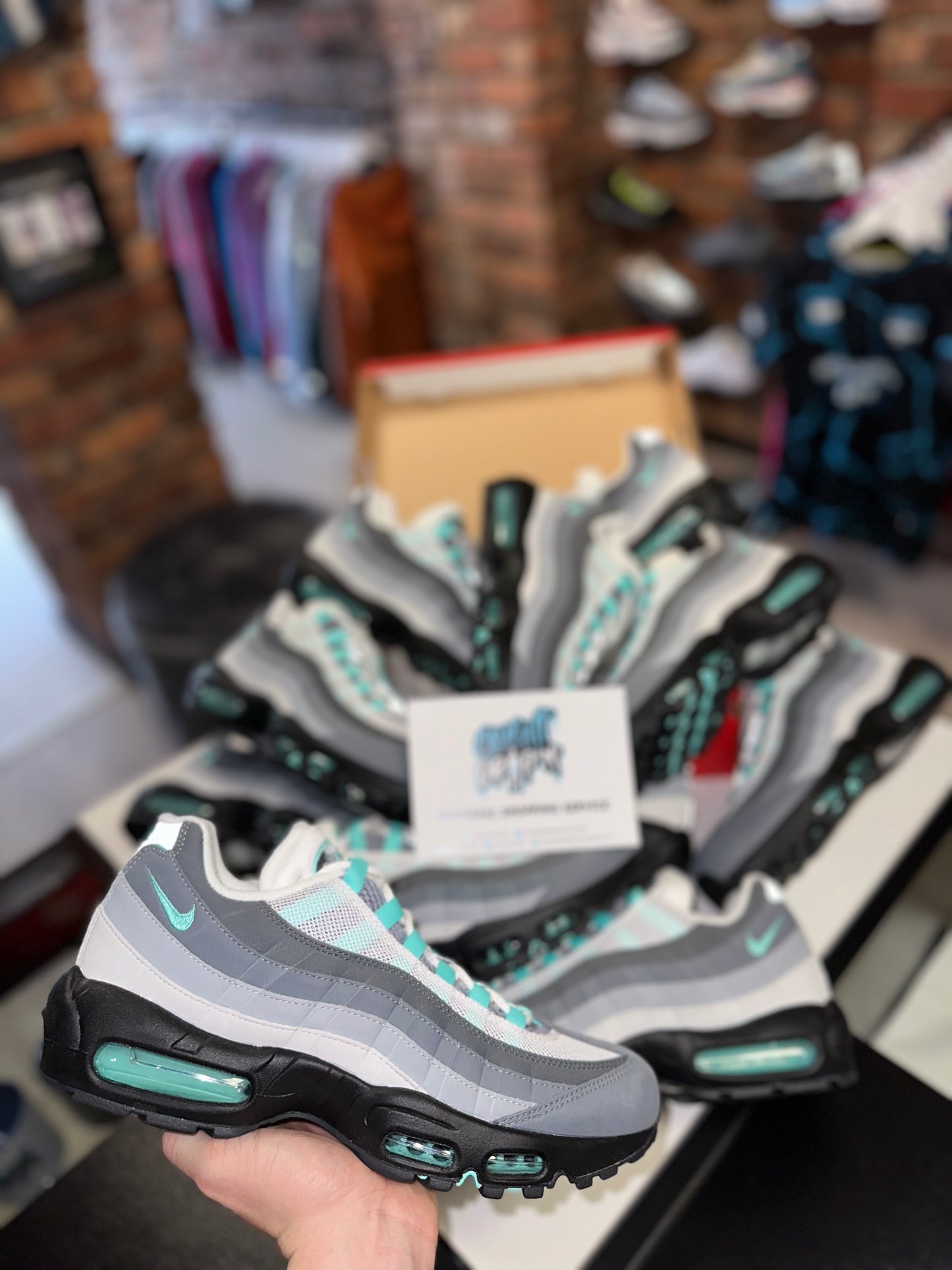 Nike Air Max 95’s Hyper Turquoise
