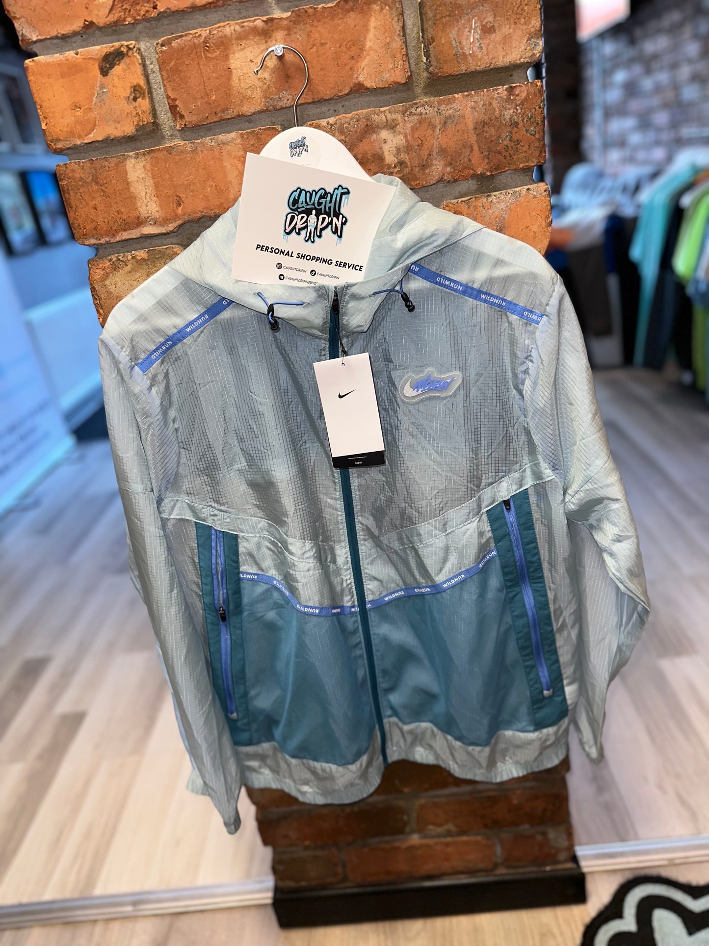 Nike Wildrun Windrunner Jacket Blue â Caught Drip'N'