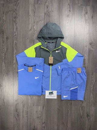 Nike 3 Piece Windrunner Baby Blue | Cool Grey Set
