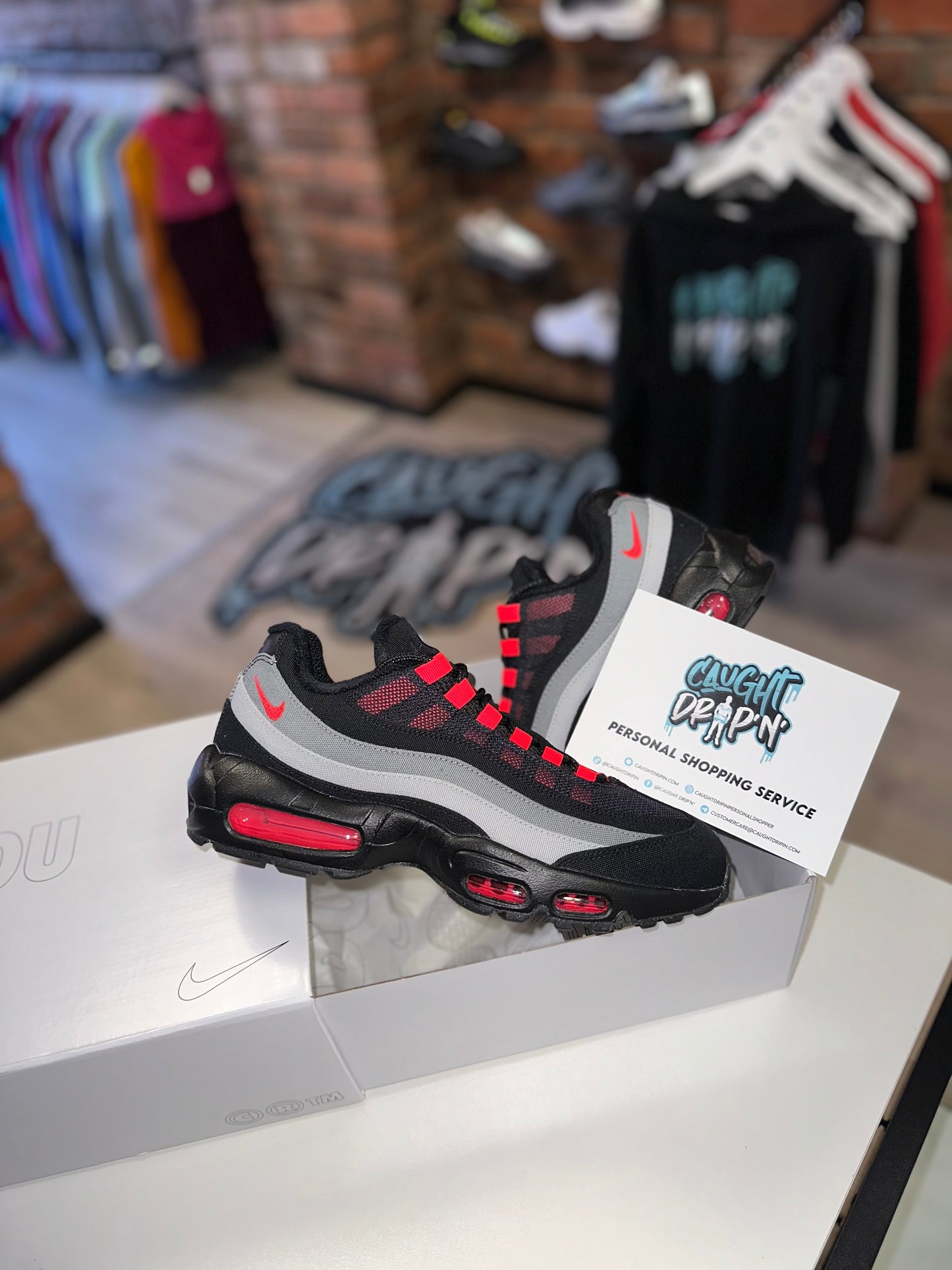 Nike Air Max 95 “By You” Black | Siren Red
