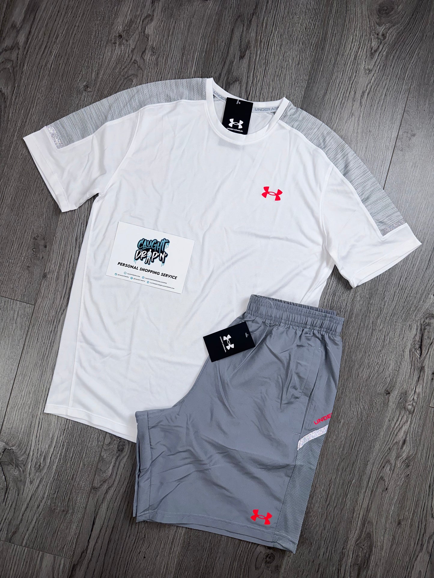 Under Armour Tech Set Grey | White