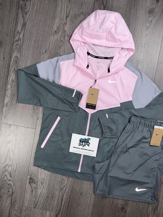 Nike Windrunner Pink Foam | Cool Grey Challenger Set