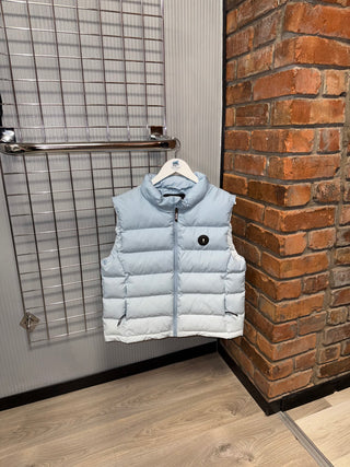 Trapstar Irongate Gilet | Bodywarmer Ice Blue