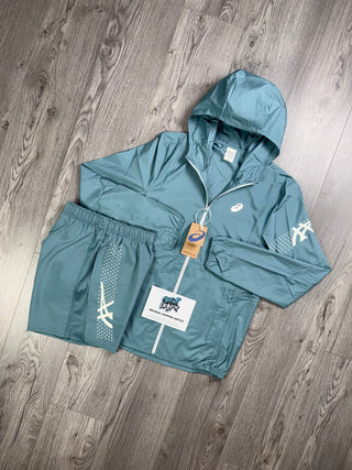 ASICS Icon Windrunner Teal Set