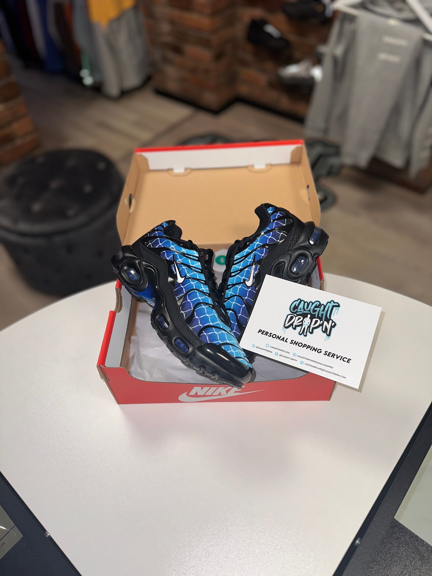 Nike Air Max Plus TN Blue Grid GS