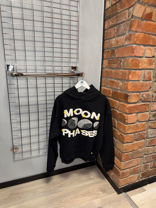 Broken Planet Moon Phases Hoodie Black | Grey